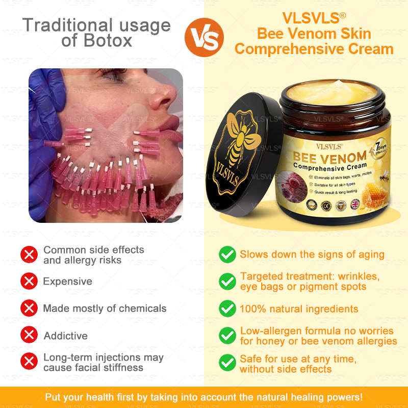 Made and Shipped from UK 💖VLSVLS® Bee Venom Comprehensive Cream  LAST DAY 80% OFF (Suitable for all ages)