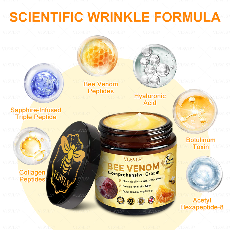 Made and Shipped from UK 💖VLSVLS® Bee Venom Comprehensive Cream  LAST DAY 80% OFF (Suitable for all ages)